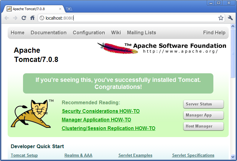 tomcat install