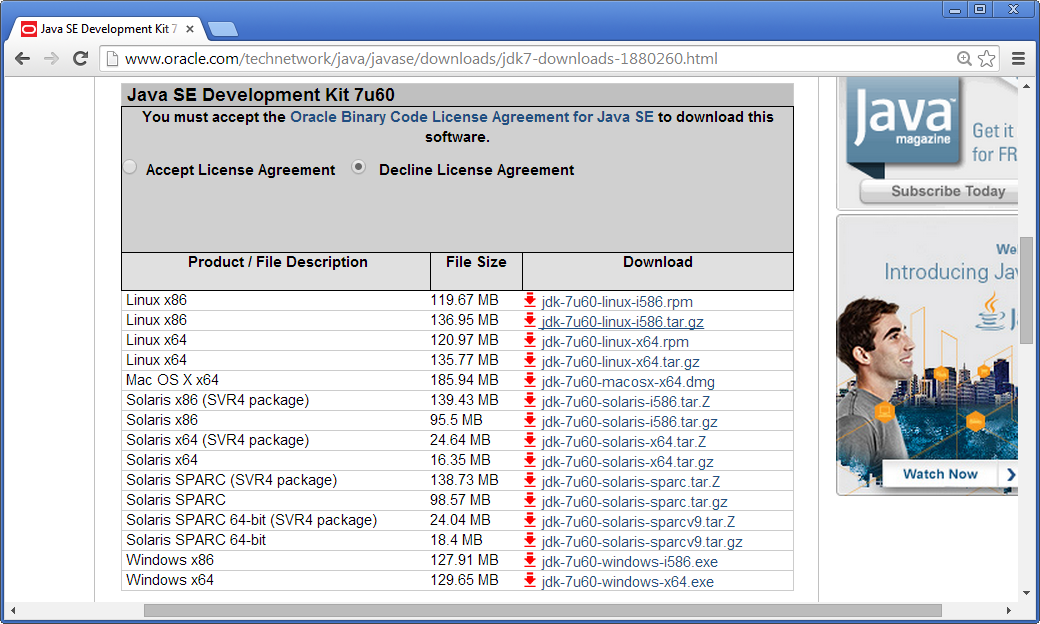 Java development kit jdk