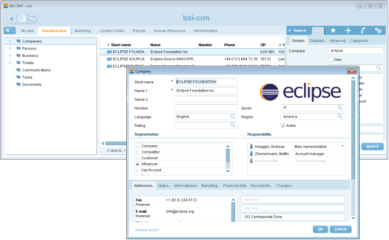 bsi crm desktop