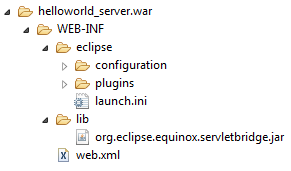 helloworld server war