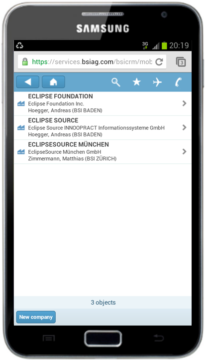 bsi crm mobile galaxy