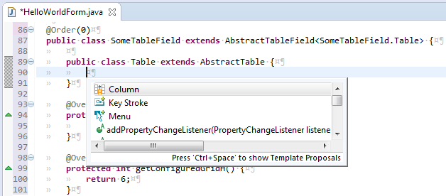 java proposals table2