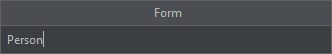 contacts create new person form Intellij