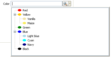 Scout SmartField Hierarchy SWT